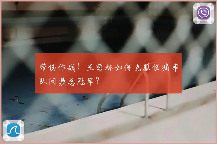 带伤作战!王哲林如何克服伤痛率队问鼎总冠军?